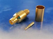 SMA female crimp for  Aircell 7 