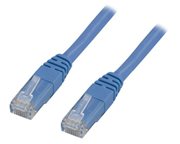 Patchkabel 0,3 M Cat6 UTP BLÅ