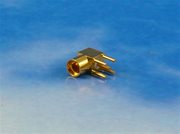 MMCX R/A PCB mounting female 5 pins