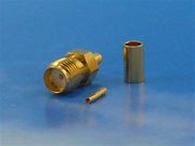 SMA female crimp RG316