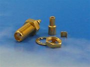 SMA female crimp RG178 Bulk Head
