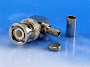 BNC Male crimp R/A for RG58