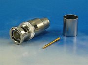 BNC male crimp 75ohm  for RG11