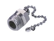 N/UHF female metal cap with chain