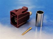 Fakra female D-code Crimp RG58/FF195